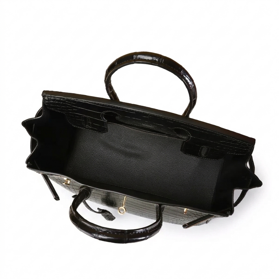 Crocodile Royale Leather Tote