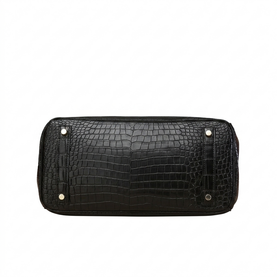 Crocodile Royale Leather Tote