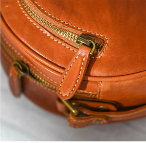 Classic Circle Leather Bag