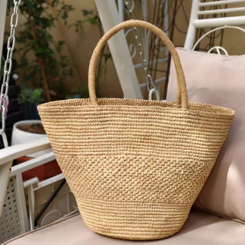 The Raffia Coastal Heritage Tote