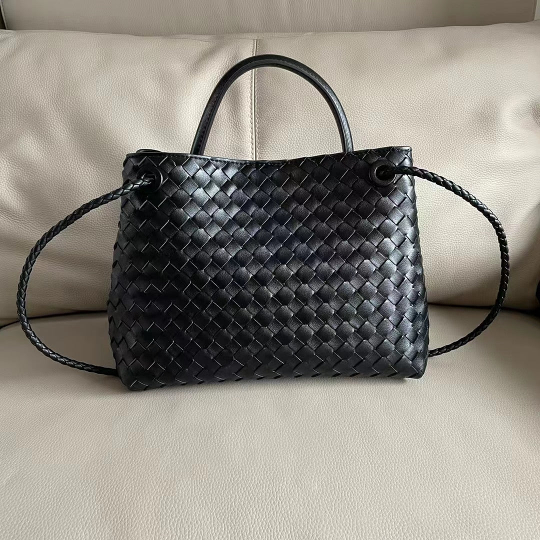 Lambskin Leather Tote Bag