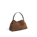 The Heritage Lock Bag - Suede Leather
