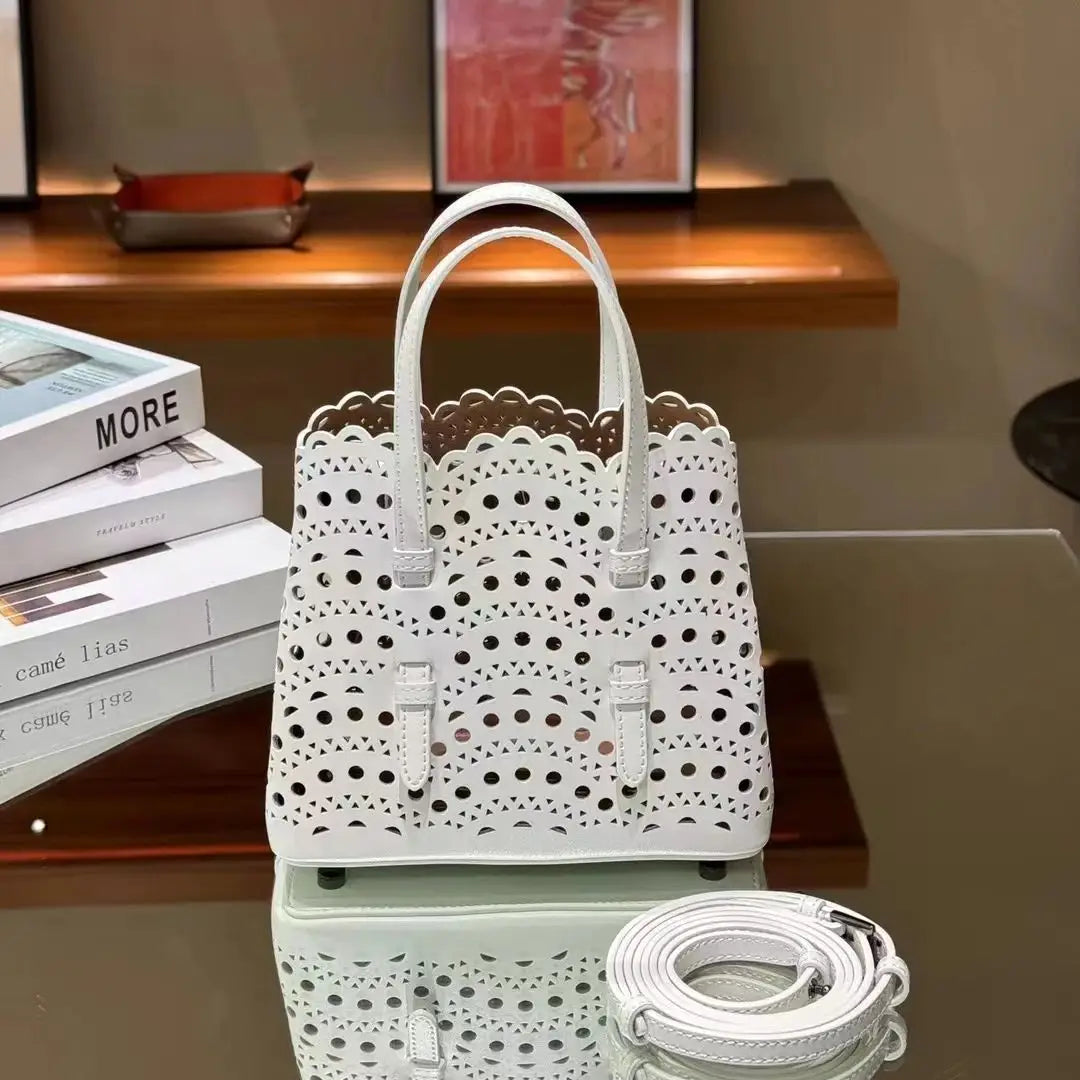 Wave Leather Bag
