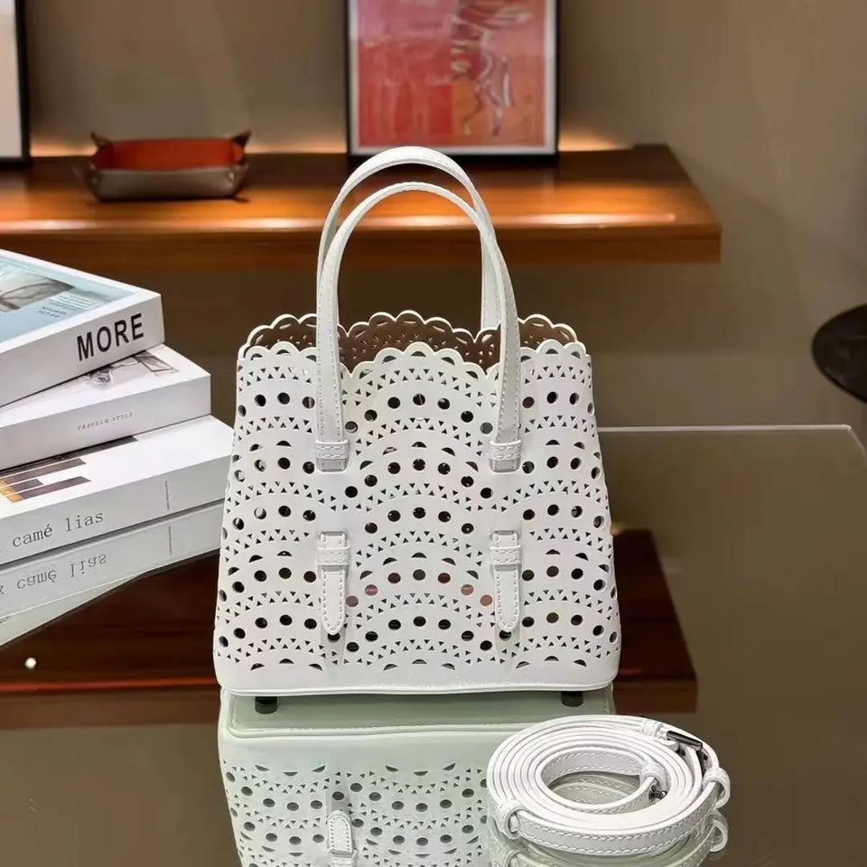 Wave Leather Bag