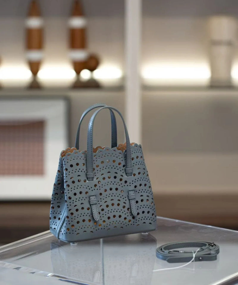 Wave Leather Bag