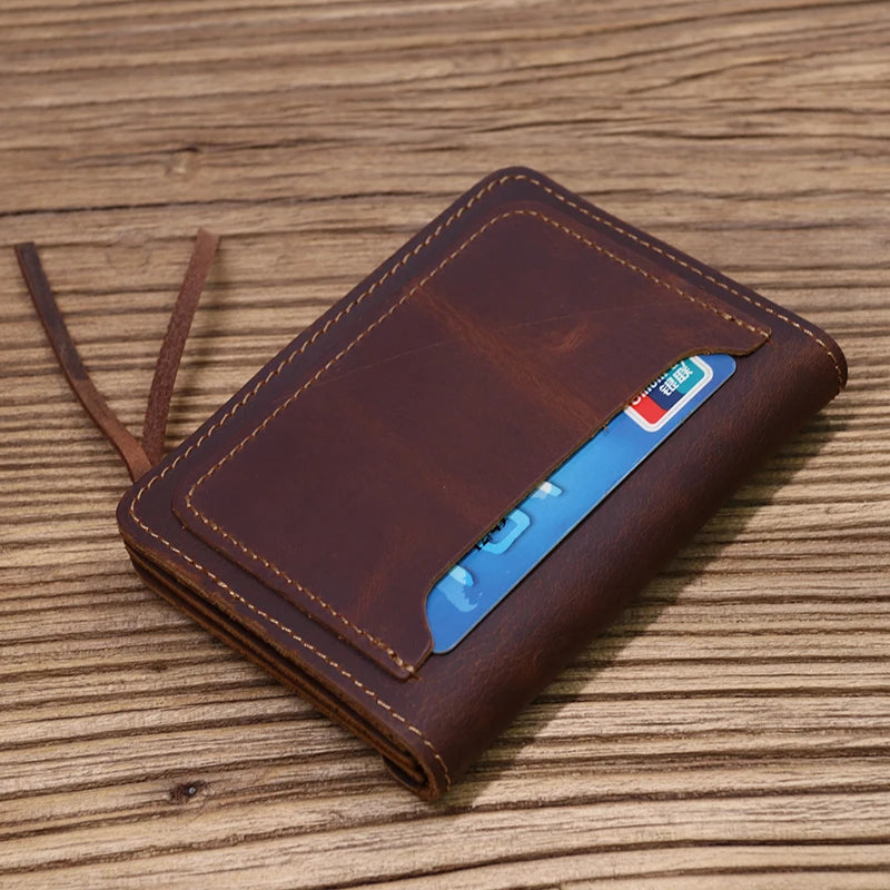 Rustic Charm Leather Wallet – Fineciaga