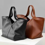 The Y Tote Bag - Calfskin Leather