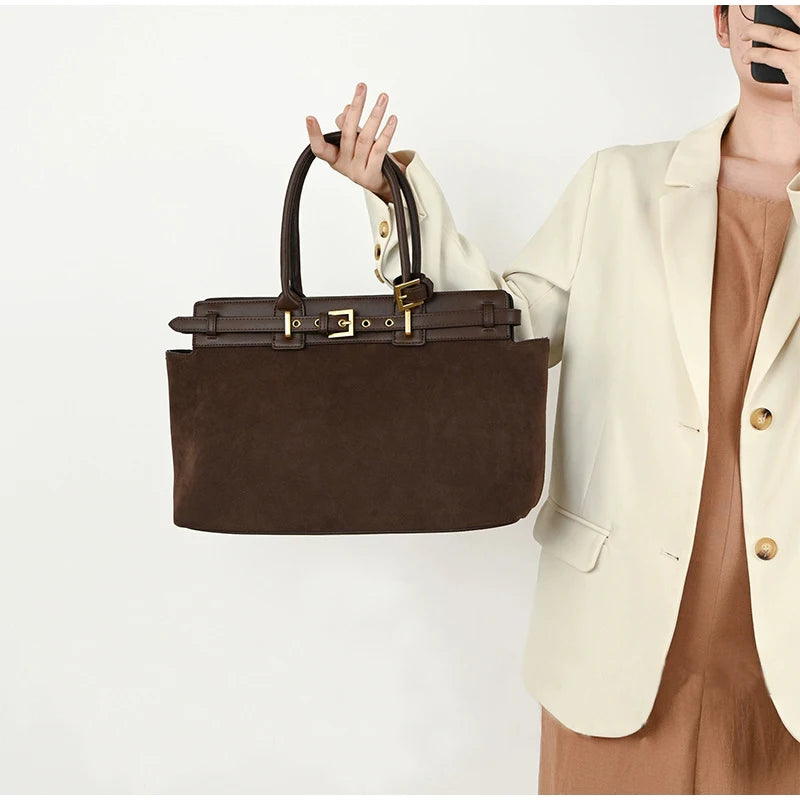 Conti Belt Bag - Suede Calfskin