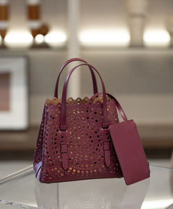 Wave Leather Bag