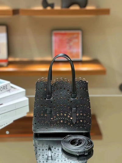 Wave Leather Bag
