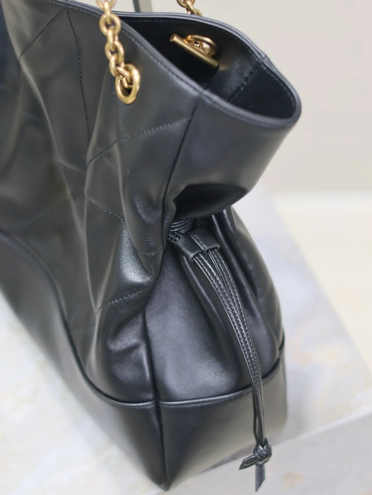 Chain-Link Quilted Tote