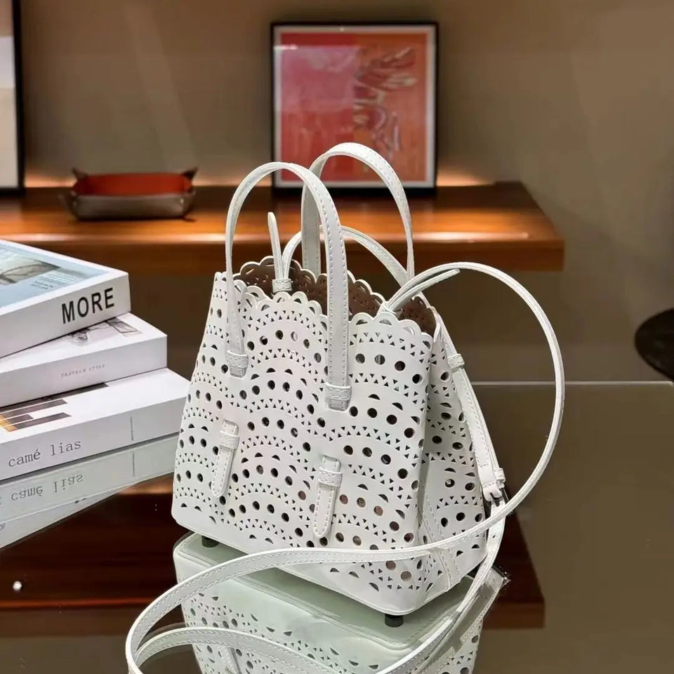Wave Leather Bag