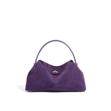 The Heritage Lock Bag - Suede Leather