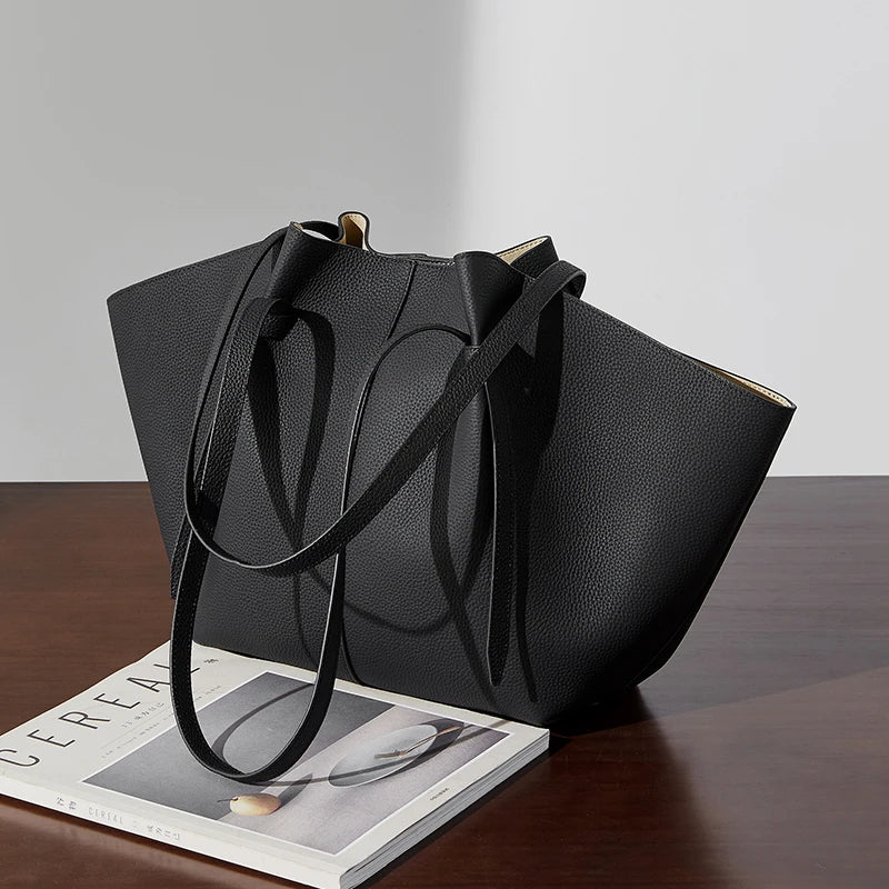 Mochi Shopper Tote Bag - Calf Leather
