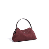 The Heritage Lock Bag - Suede Leather