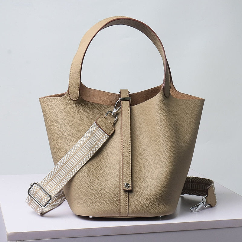 H-Picotin Bag - Calfksin Leather – Fineciaga