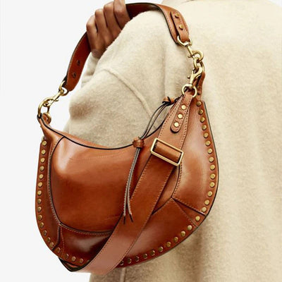 Half-Moon - Cowhide Leather Bag