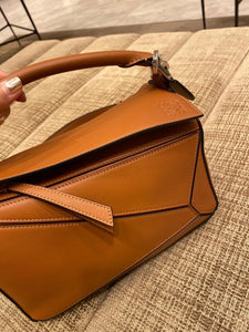 The Puzzle Bag - Cowhide Leather