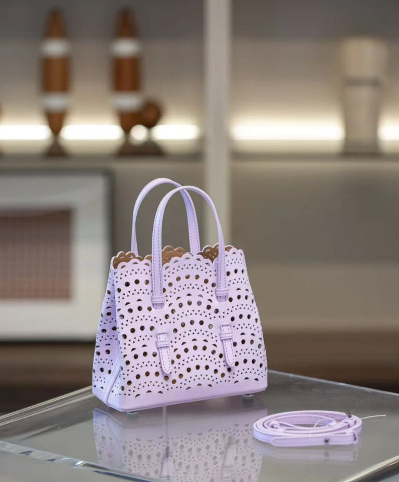 Wave Leather Bag