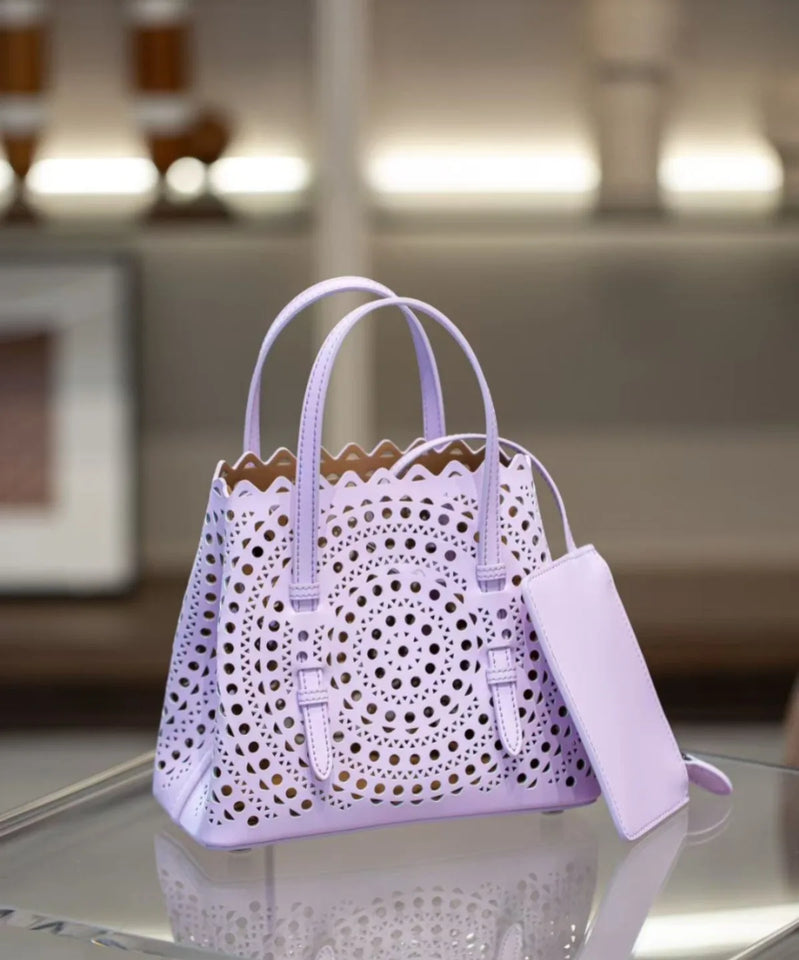 Wave Leather Bag