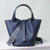 H-Picotin Bag - Calfksin Leather
