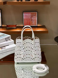 Wave Leather Bag