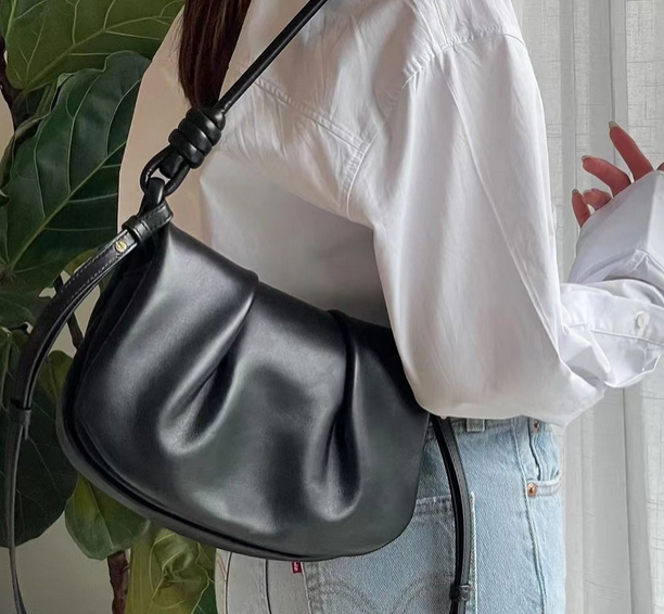 Knot Shoulder Bag - Calfskin Leather