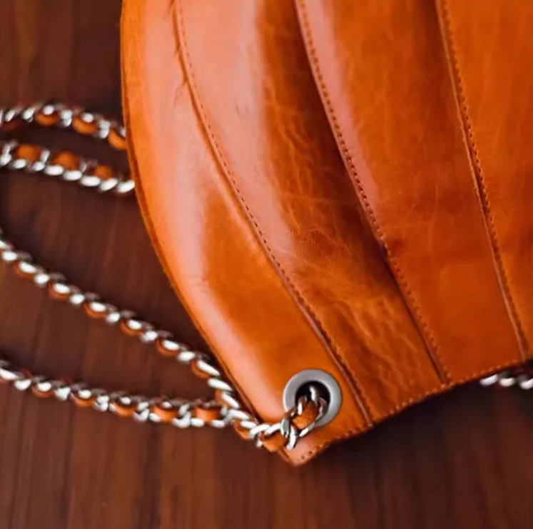 Leather Chain Bag