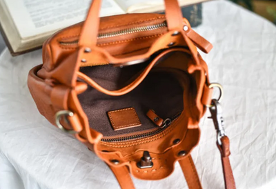 Genuine Leather Mini Shoulder Bag