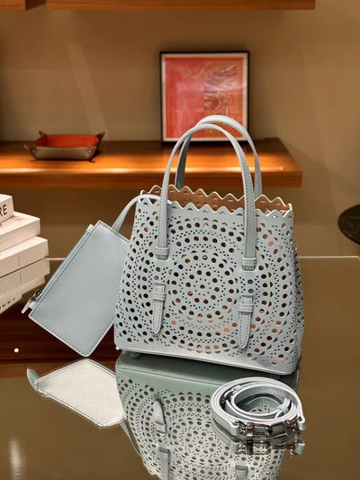 Wave Leather Bag