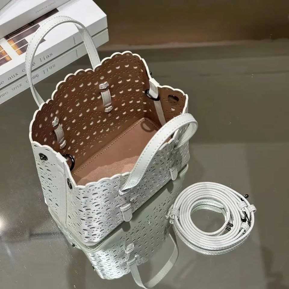 Wave Leather Bag