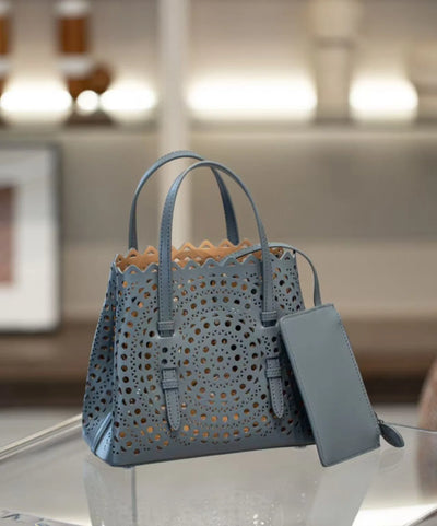Wave Leather Bag