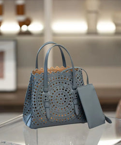 Wave Leather Bag