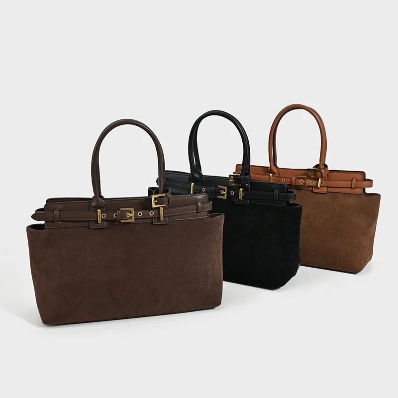 Conti Belt Bag - Suede Calfskin
