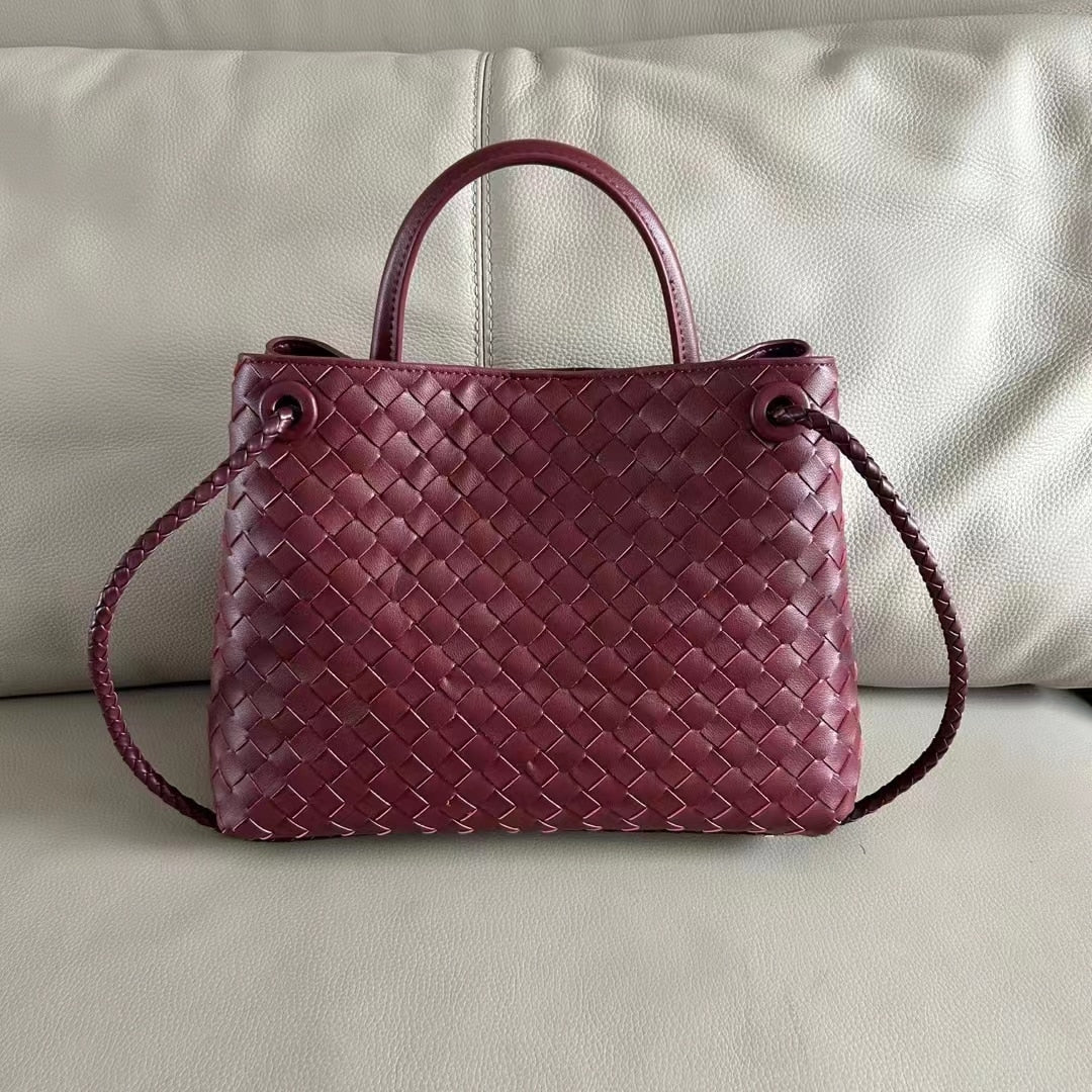 Lambskin Leather Tote Bag