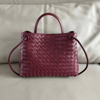 Lambskin Leather Tote Bag