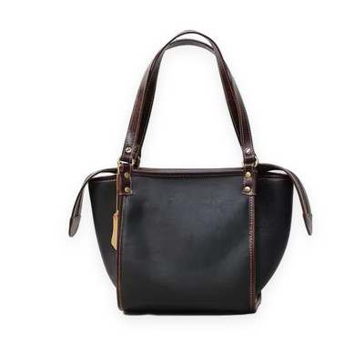 Genuine Leather Tote Handbag