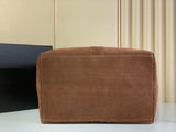 Suede Everyday Cowhide Leather Tote Bag