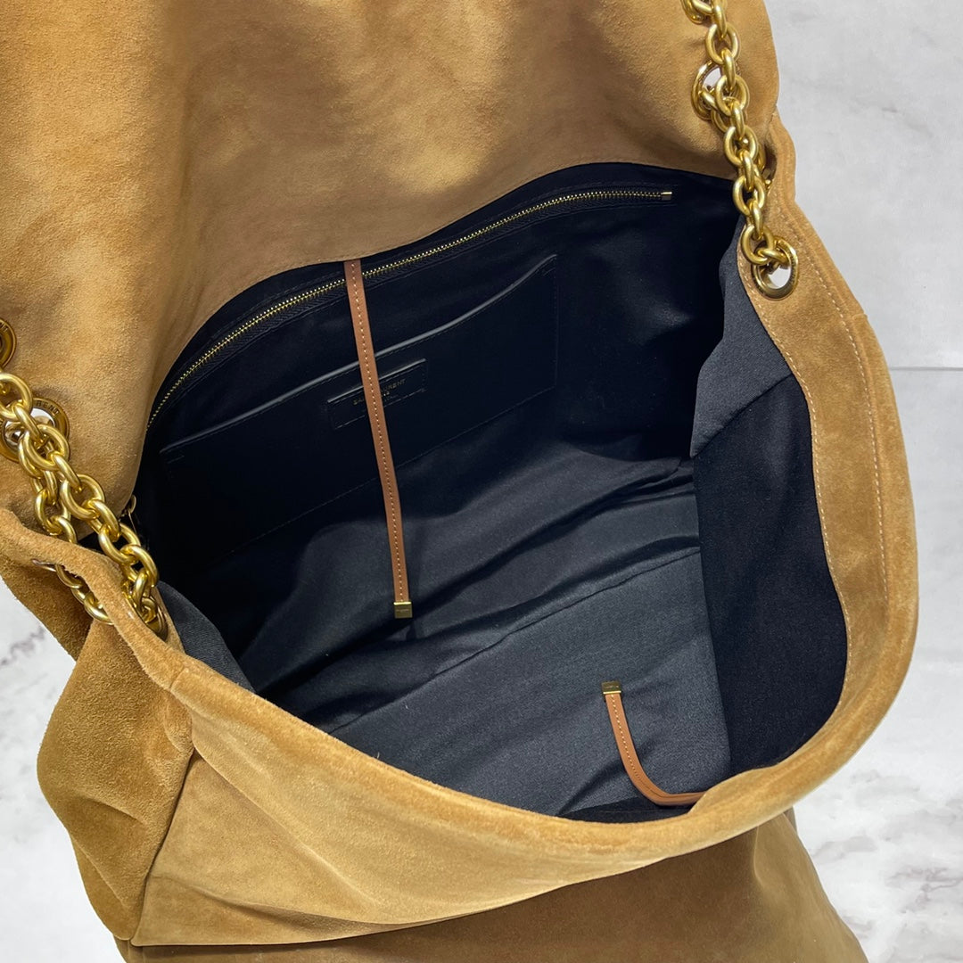 Soft Suede Shoulder Bag
