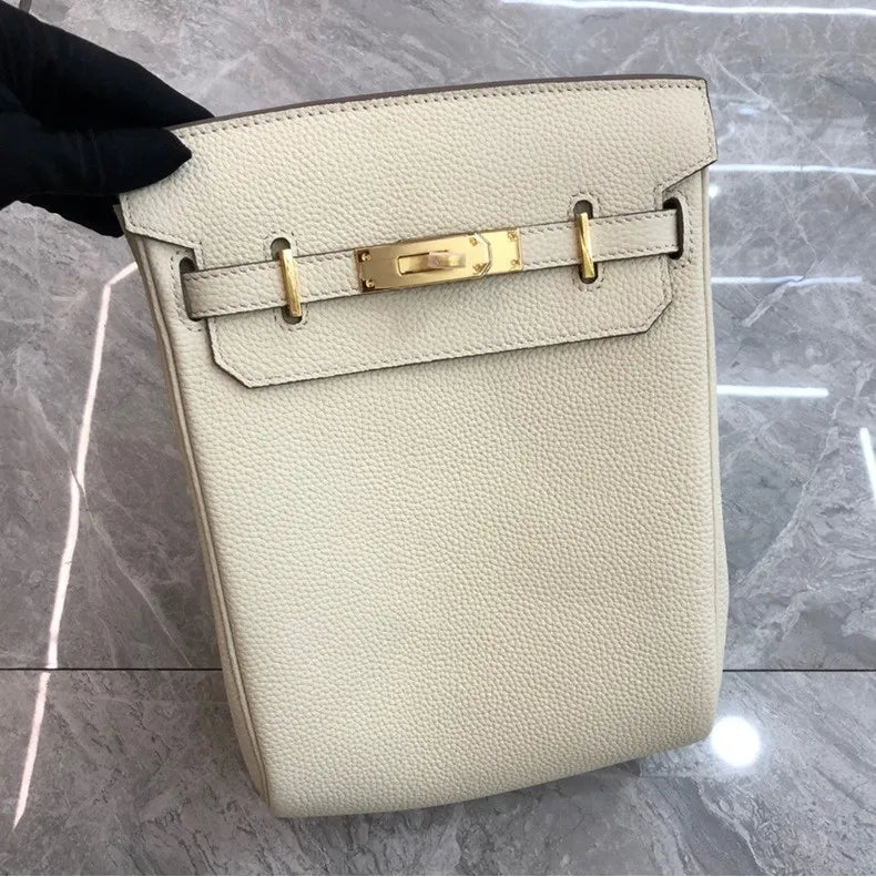 H - A Dos Bag - Calfskin Leather