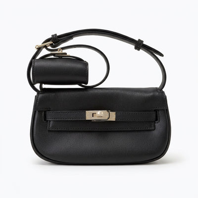 Mini Leather Crossbody Belt Bag