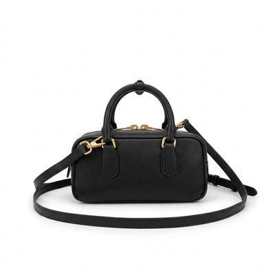 Leather Top Handle Handbag