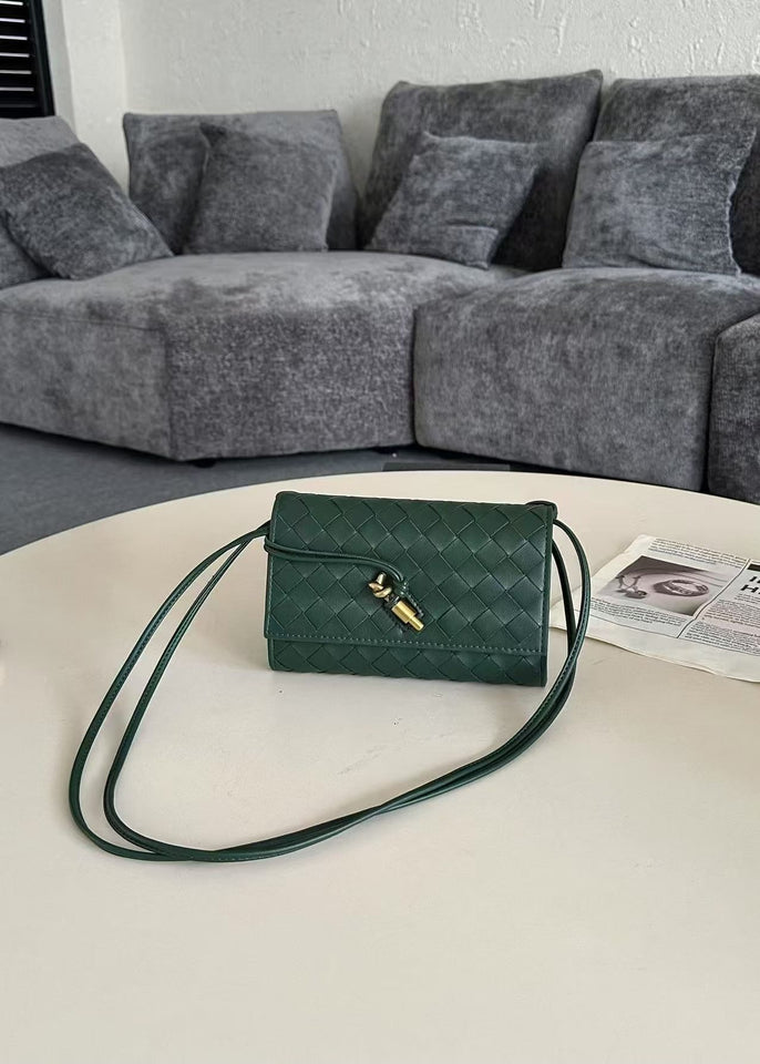 The Woven Crossbody - Calfskin