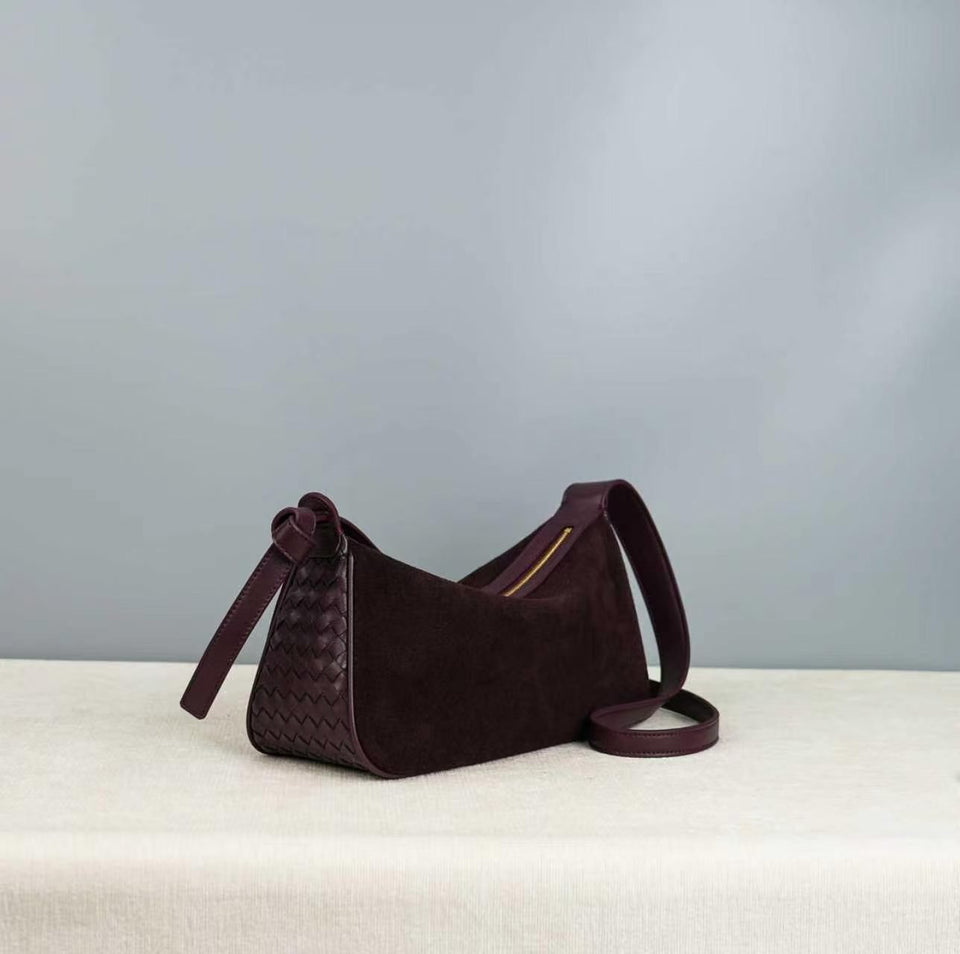 The sway Suede Bag - Calfskin