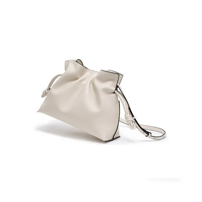 Drawstring Pouch - Calfskin Leather