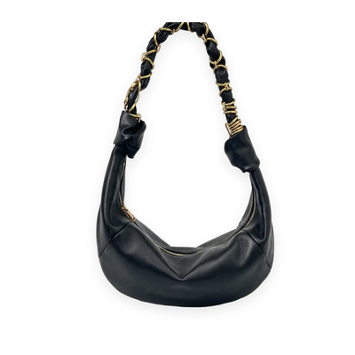 Leather Loop Shoulder Bag