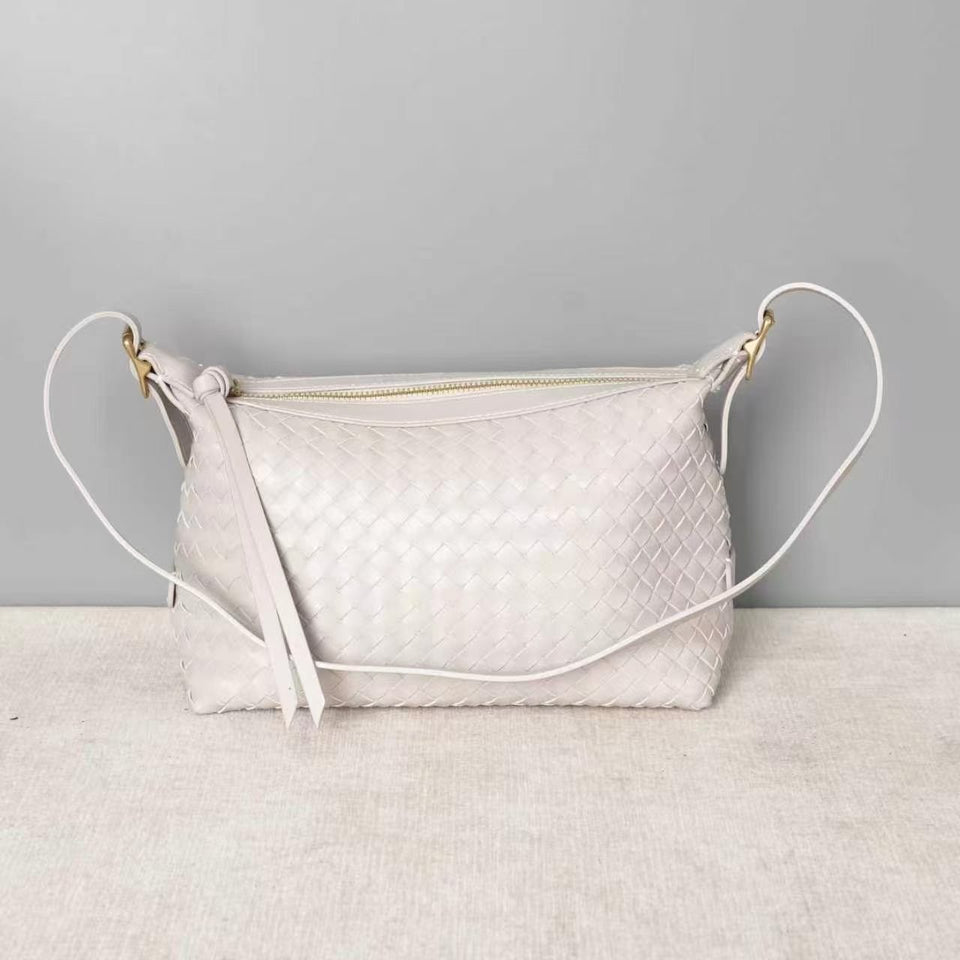 The Woven Day Bag - Calfskin