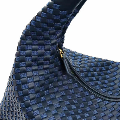 Royal Blue Edition - Leather and Denim