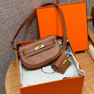 Mini Leather Crossbody Belt Bag