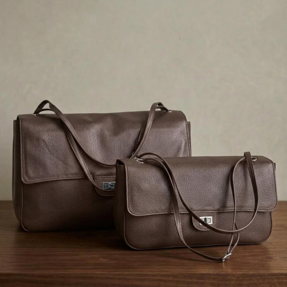 The Everyday Messenger Bag - Grained Calfskin